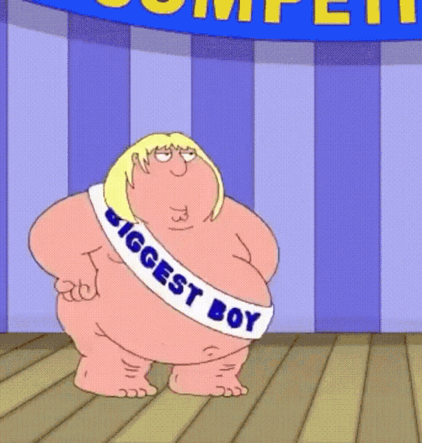 Biggest boy family guy
