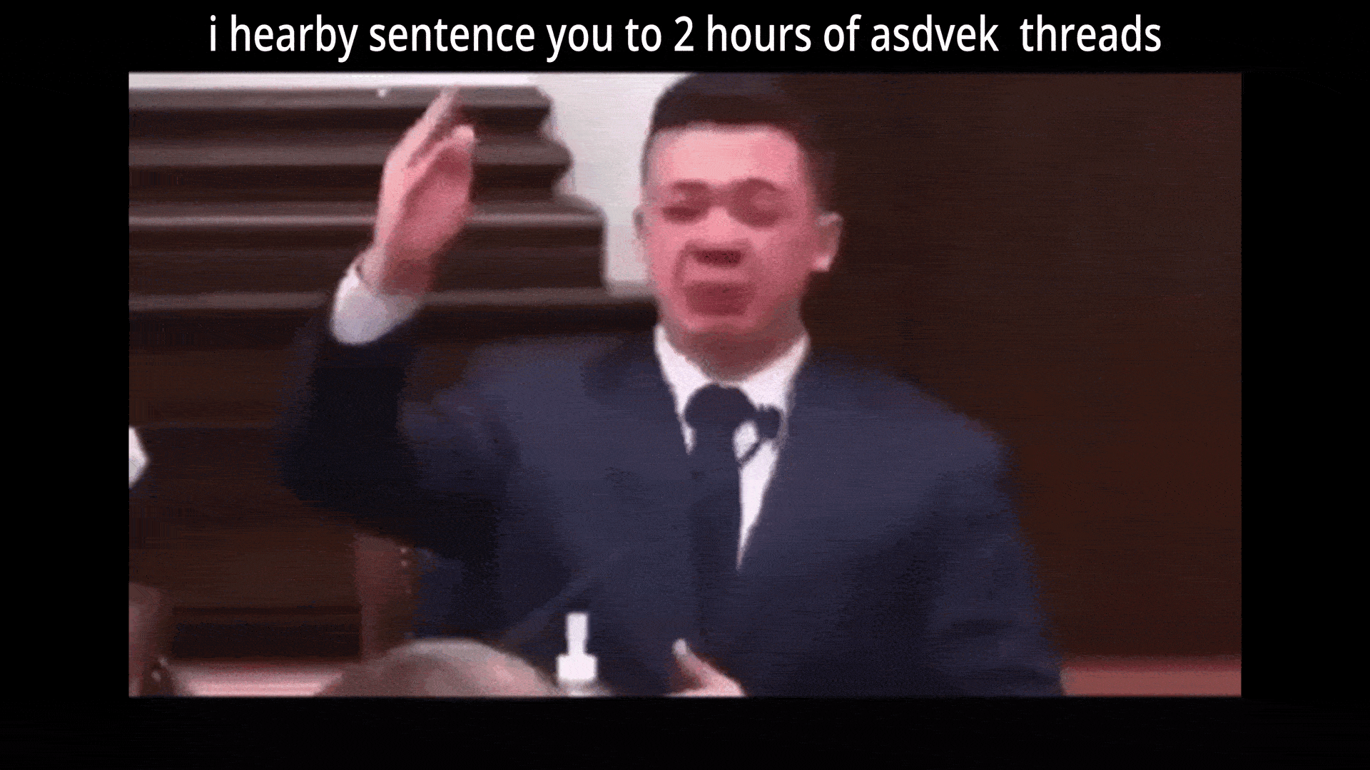 Asdvek threads sentence