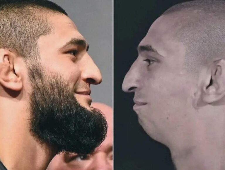 Khamzat Chimaev Pictures With Beard And Clean Shave Meme 768x580