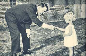 Hitler and a girl