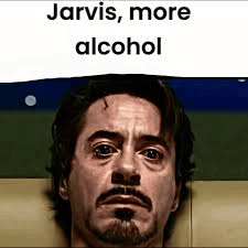 Jarvis more alcohol