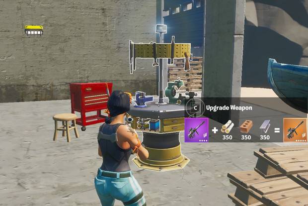 Fortnite weapon upgrade thumbnail
