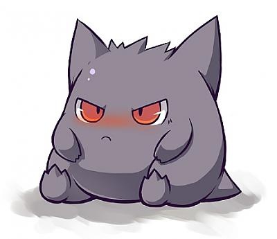 Cute Gengar  Didnt ever imagine I would be saying that