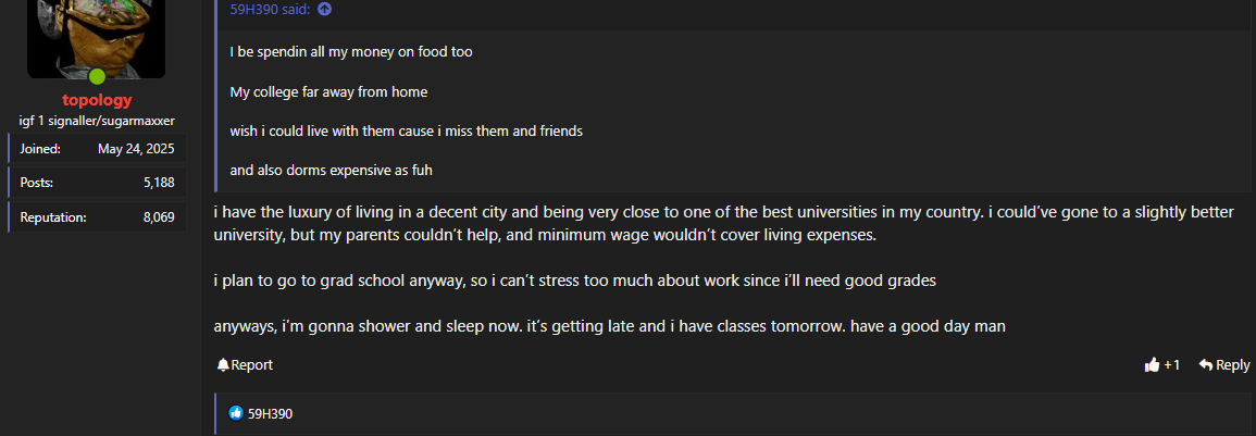 Topology grad school cuck