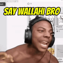 Say wallahi ong