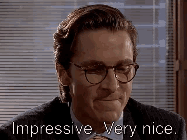 American psycho impressive