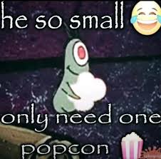 So Small Only One Popcorn Original | TikTok