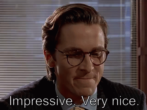 American psycho impressive 1