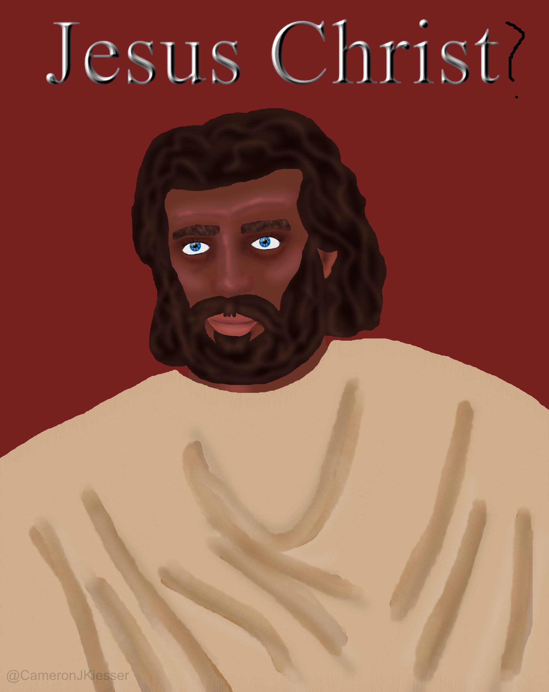 Black jesus christ   yahawashi   yashayah by cameron kiesser de0s4jm fullview