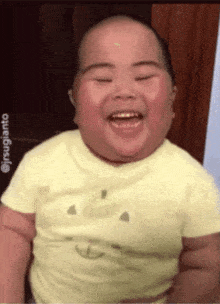 Laughing baby