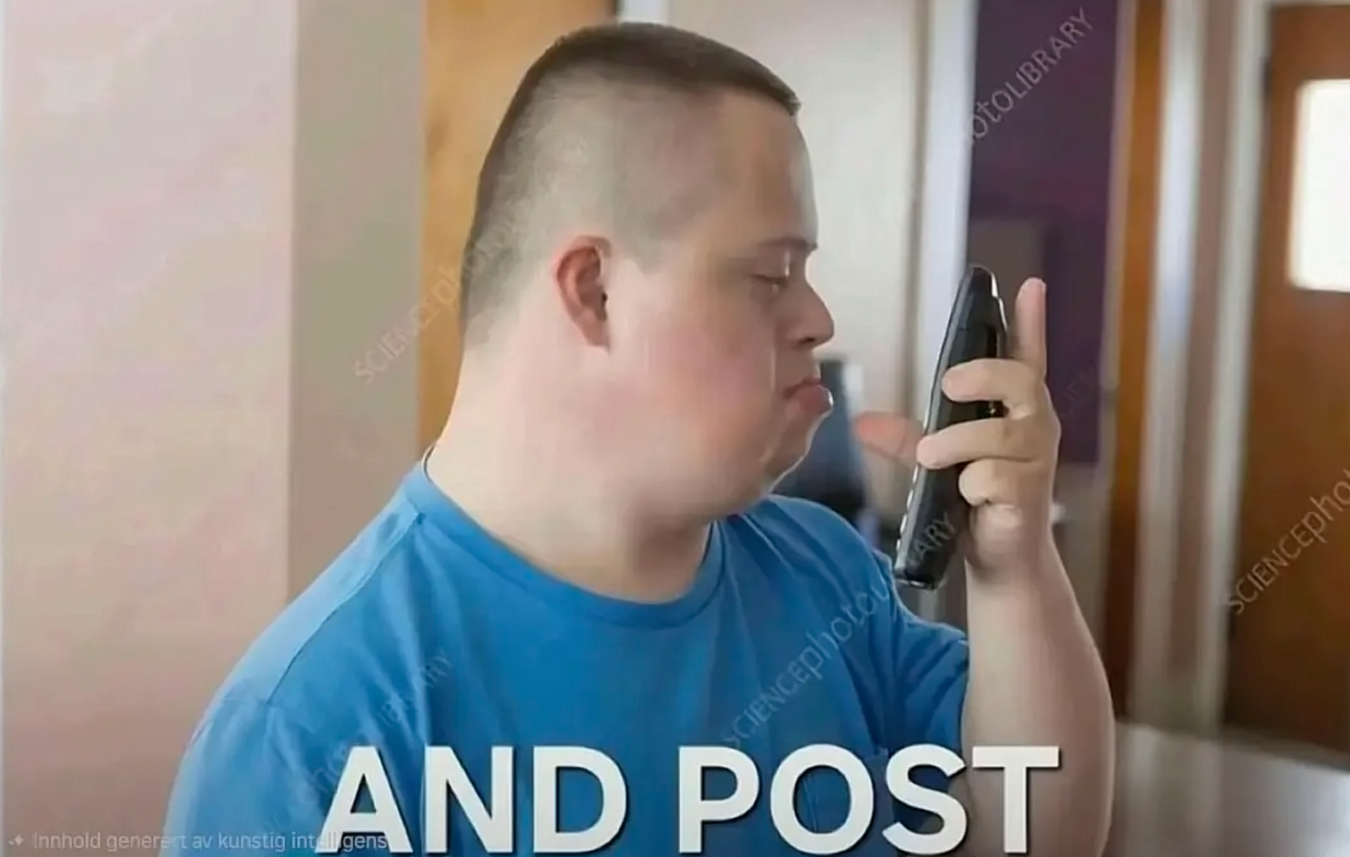 And post