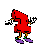 Dancing letter letter i