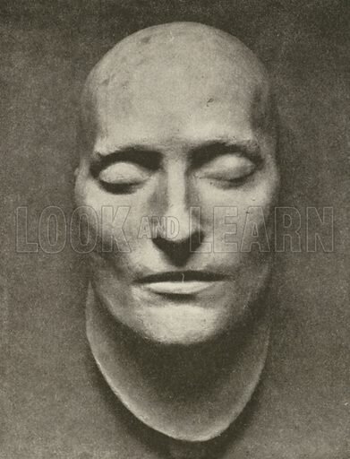 M599294 Death mask Napoleon 1769 1821