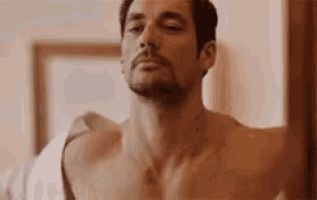 David gandy shirt on
