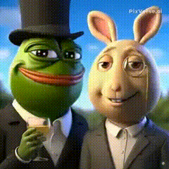 237755   soyboorucom   ai generated buster baxter clothes drink drinking fancy frog oc pepe p