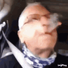 Grandpa smoke