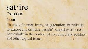 English Language Arts, Grade 12, Satire ...