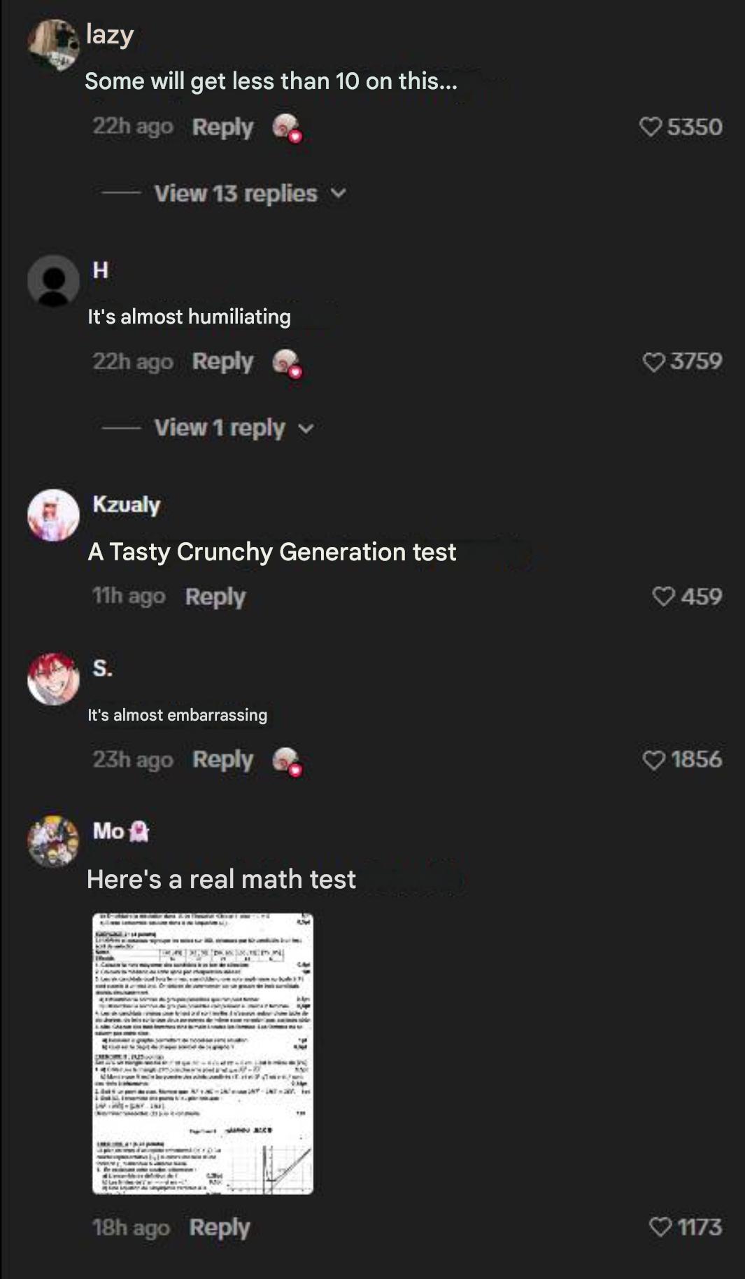 Comments