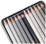 KOH-I-NOOR Polycolor Grey Line Artist's Coloured Pencils (Set of 12) :  Amazon.ca: Office Products