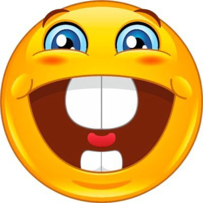 Big fat smiley emoji