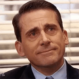 Crying the office