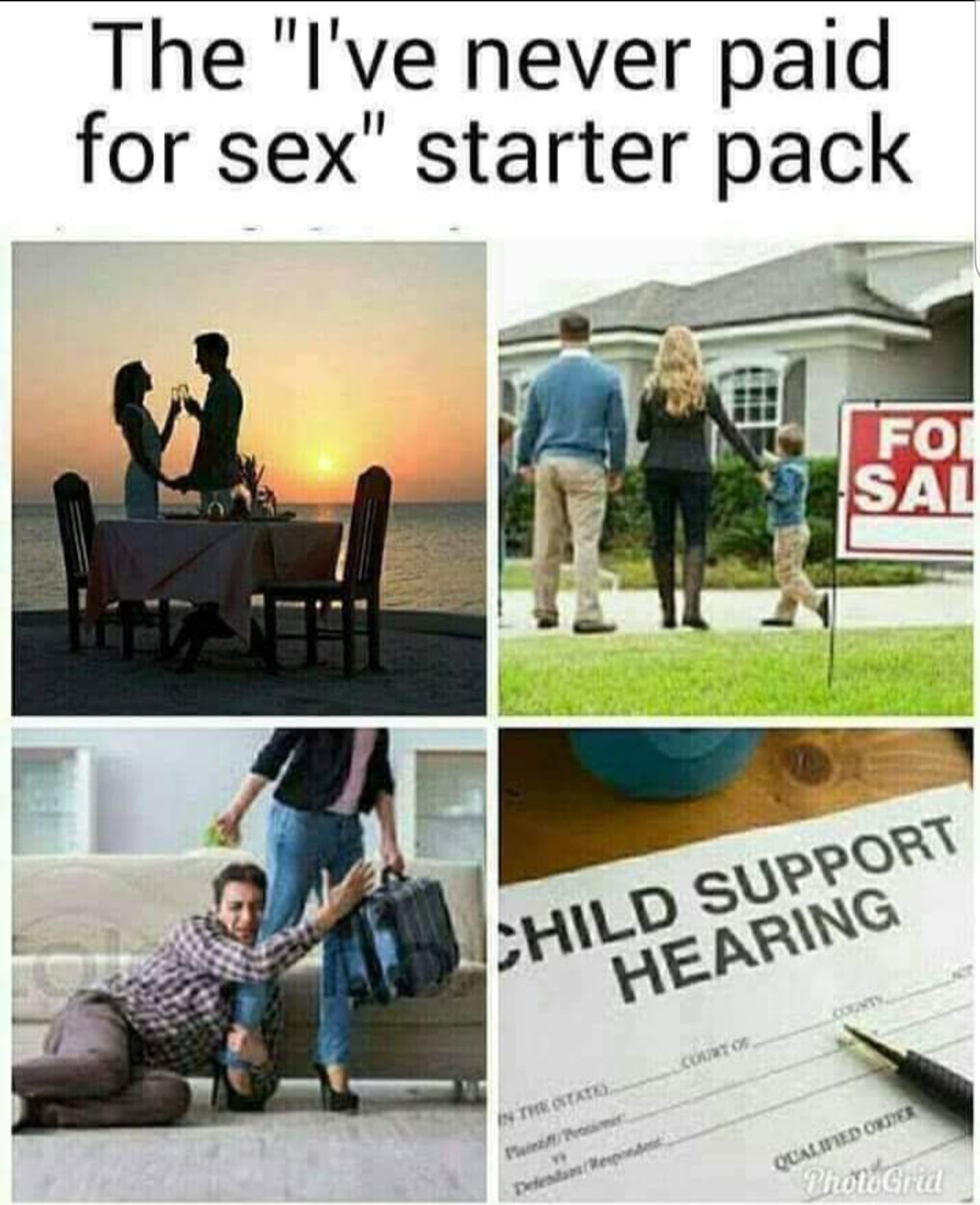 Pay for sex