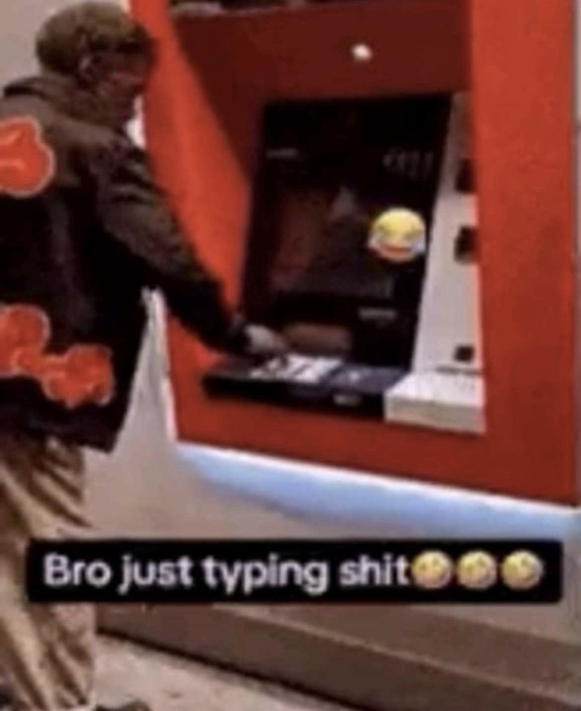 Bro just typing shit