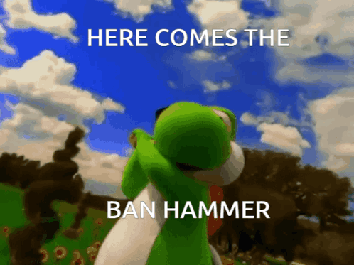 Ban hammer yoshi