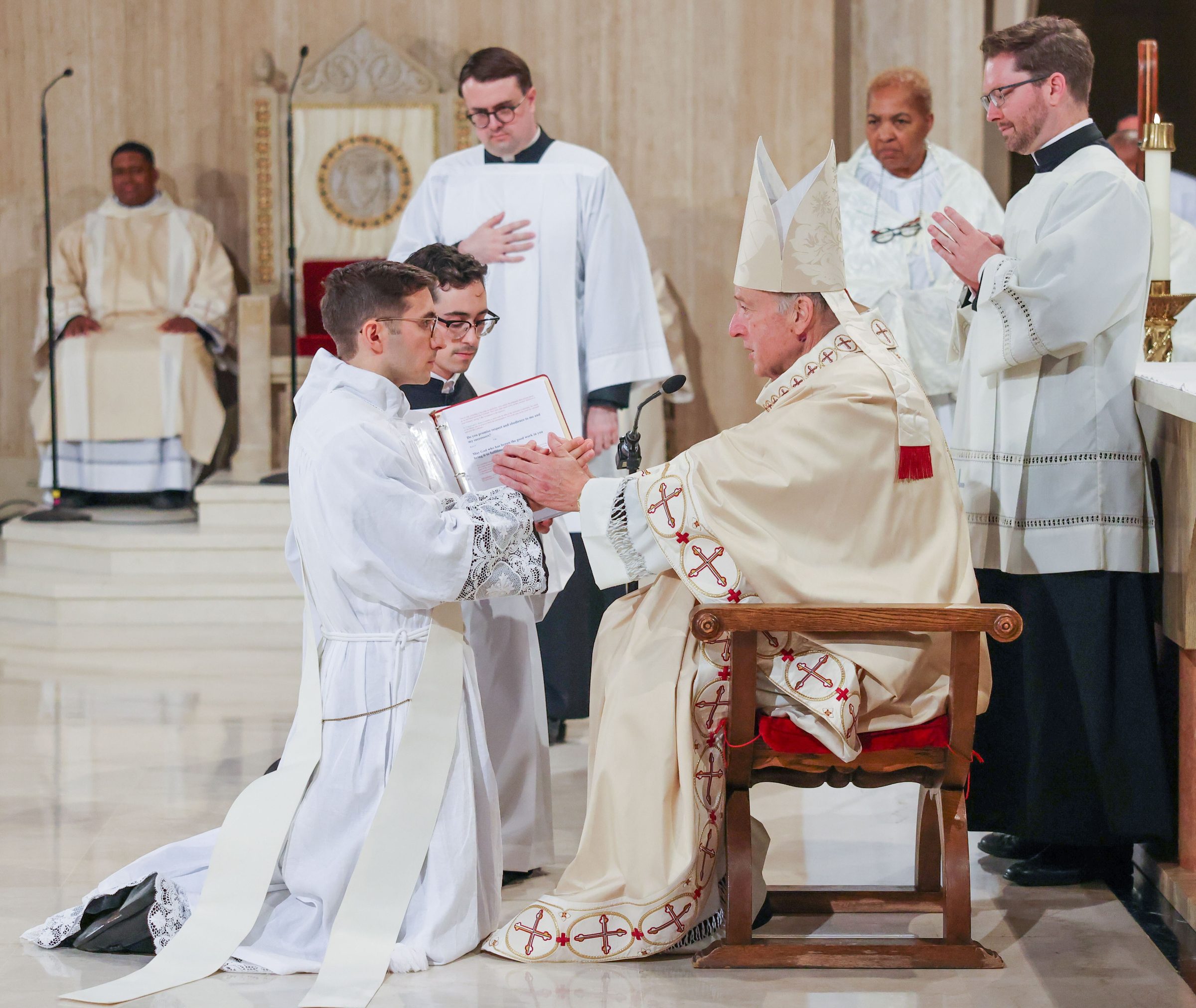 Deacon Cerritelli promise of obedience 15