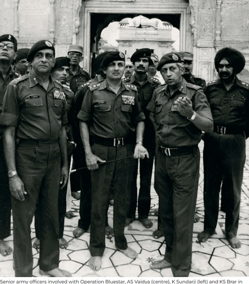 Lt gen ks brar and images of operation bluestar lt gen brar v0 ashfut7esmpe1