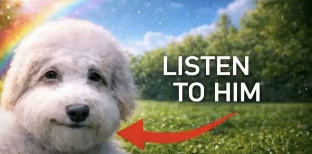 Listen to him