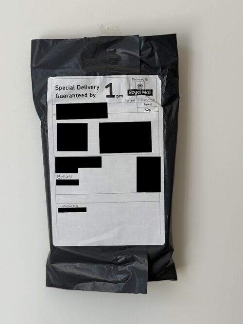 Contents of white package