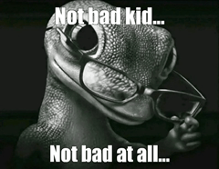 Not bad kid lizard