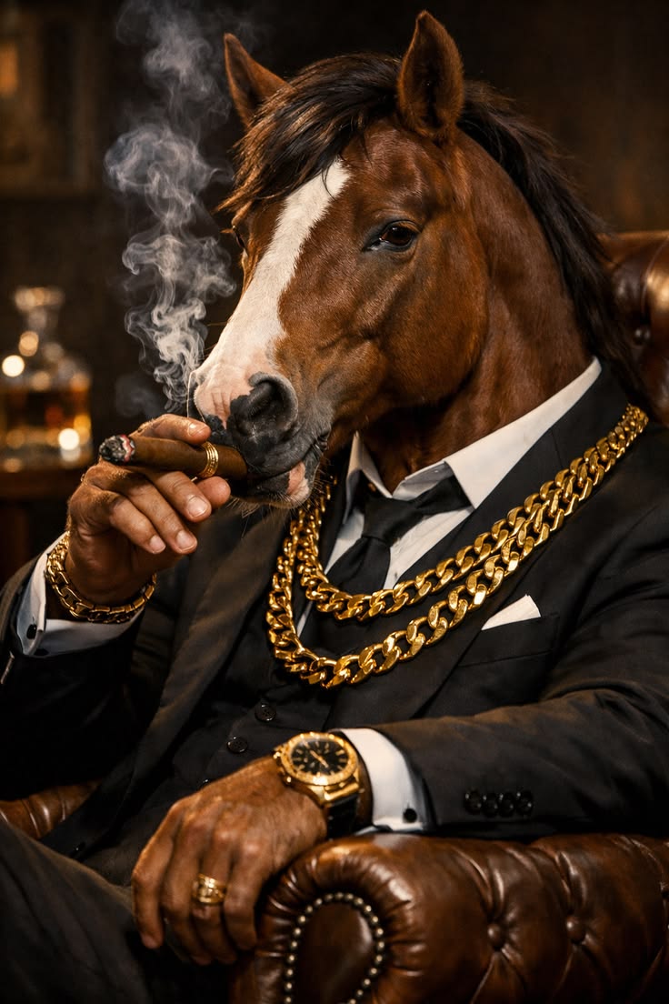 Horse elegant