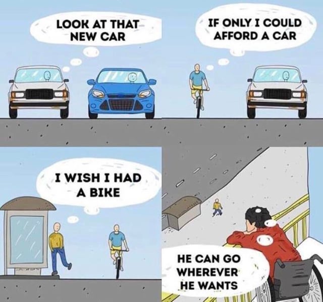 Be grateful for what you have v0 hira6sj1vq811