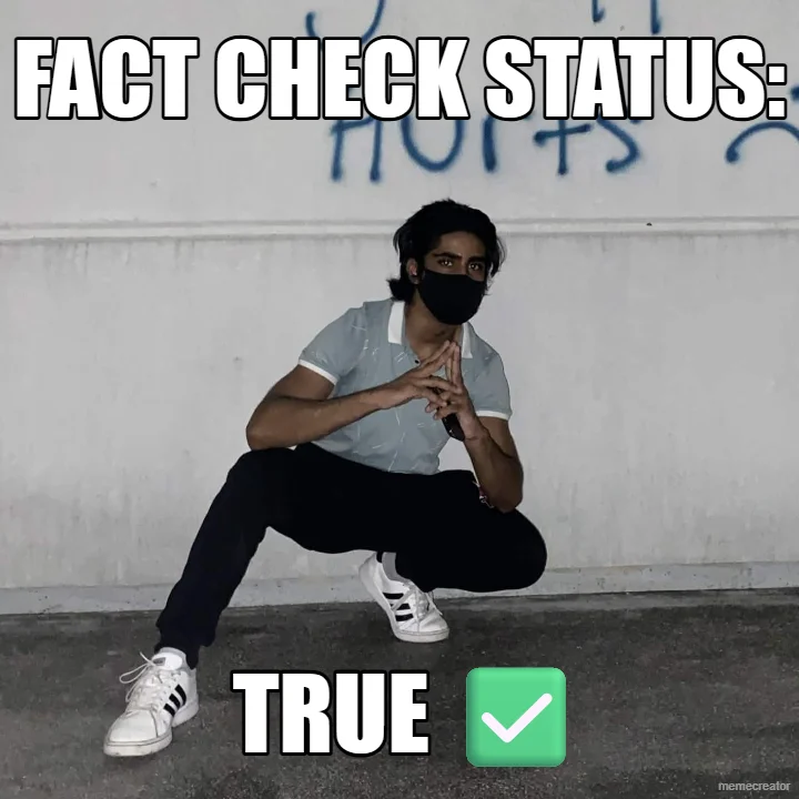 Fact check status true