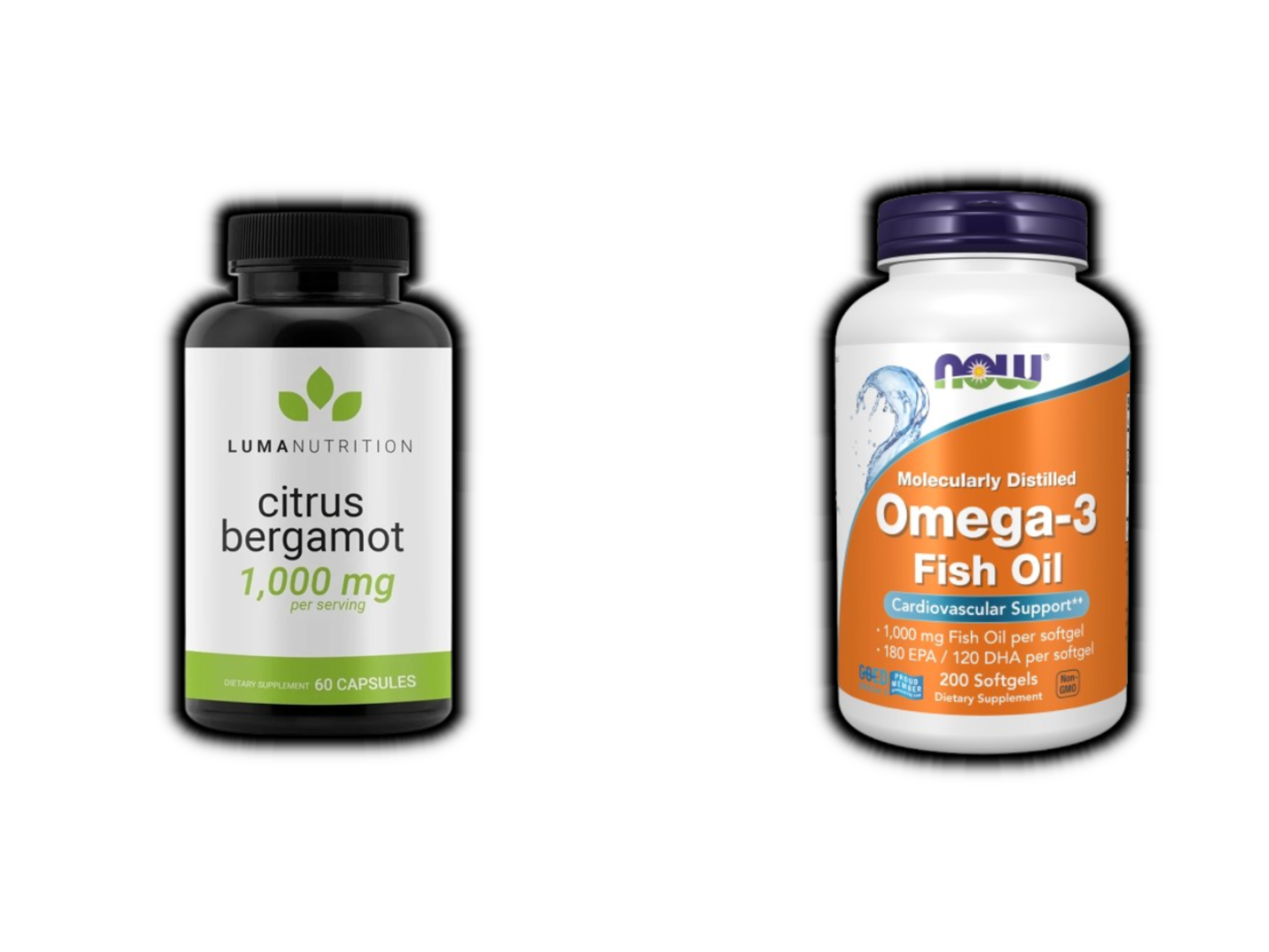 Citrus Bergamot  Omega 3 Fish Oil