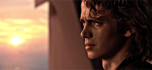 Crying anakin