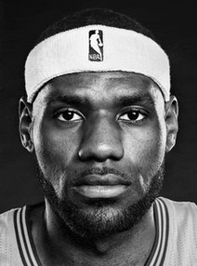 Lebron serious