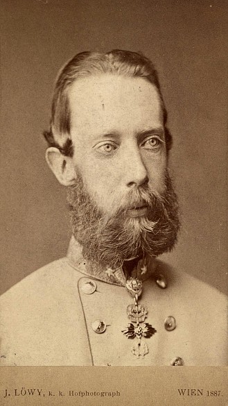 Uniformbildnis des ludwig viktor als generalmajor originalfoto original