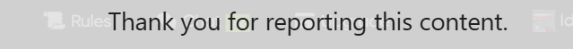 Thank you for reporting this content