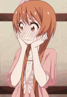 Shy ginger