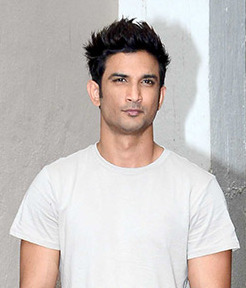 Sushant Singh Rajput snapped at the promotions of MS Dhoni   The Untold Story cropped 1