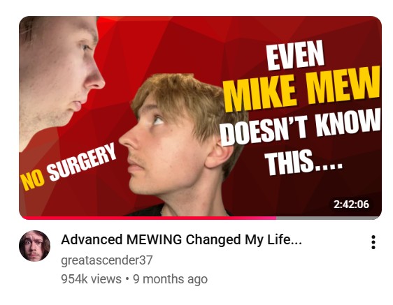 Advancedmewing