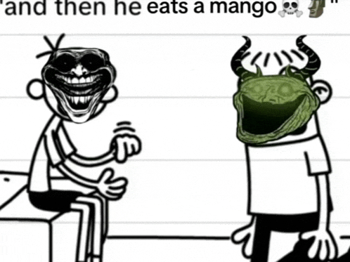 Mango tuff trollface mango 4164316505