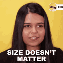 Size doesnt matter aishwarya