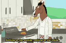 Bo jack horseman nothing on the outside
