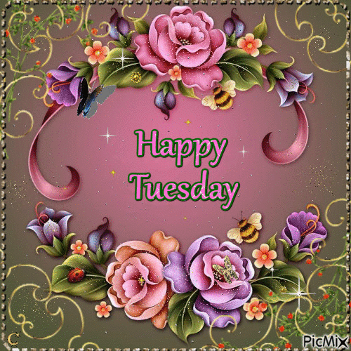 420931 Sparkling Happy Tuesday Gif