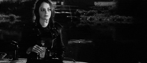 kaya scodelario drinking GIF.gif