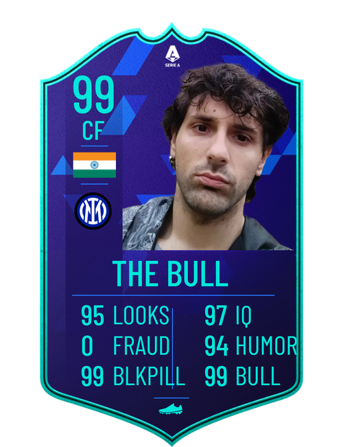 5428243 the BULL fifa card